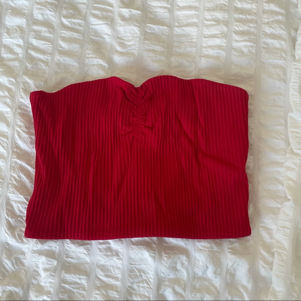 Aritzia Ribbed Gaby Tube Top - Picture 4 of 5